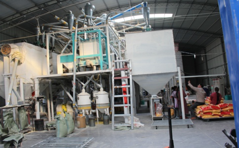 玉米深加工机械风机对投料生产清洗的方式(图1)